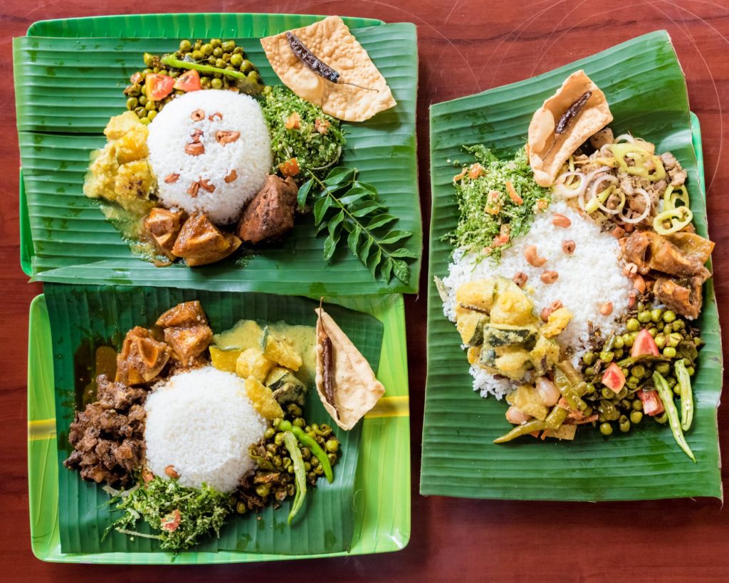 Sri Lankan meal