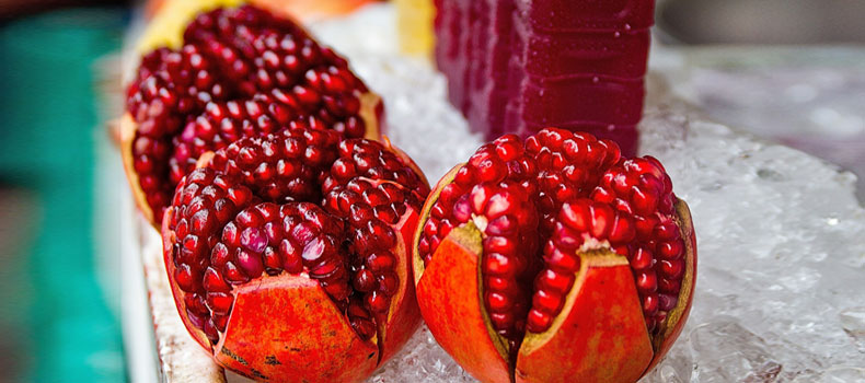 Pomegranate is a healthy fruit with lots of health benefits and can help you to cut down sugar