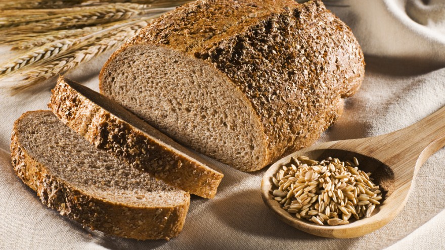 Wholegrain bread is healthier than white bread